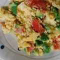 マッシュボン☆'s cooksnap of when they made アボカドとトマトのチーズオムレツ.