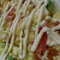 マッシュボン☆'s cooksnap of when they made アボカドとトマトのチーズオムレツ.