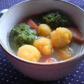 ayureo's cooksnap of when they made かぼちゃのだんご汁.