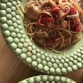 ppさき's cooksnap of when they made チキンとトマトのハニーバルサミコパスタ.