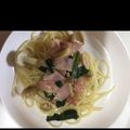 クックP49K4L☆'s cooksnap of when they made フライパンひとつで和風パスタ.