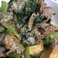 大阪のちゃーちゃん's cooksnap of when they made 小松菜と厚揚げの豚バラ炒め.
