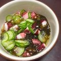 うさぽんぽん♪'s cooksnap of when they made もずく酢に漬けるだけ！タコと胡瓜の酢の物.