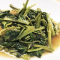 tra1021's cooksnap of when they made 【農家のレシピ】空心菜の炒め物.
