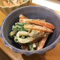 matzoo's cooksnap of when they made かまぼこといんげんのマヨおかかあえ.