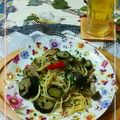 sakuraロゼット's cooksnap of when they made 秋の味覚♡茄子＆きのこペペロンチーノ.