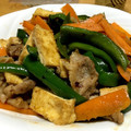 nyoko3's cooksnap of when they made お揚げさん☆とピーマンの豚肉炒め.