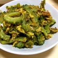 ノン＊'s cooksnap of when they made 簡単カレー風味のゴーヤチャンプル.