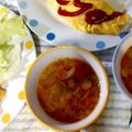 てるてる2323's cooksnap of when they made トマト缶なし簡単ミネストローネ.