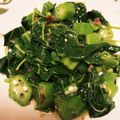 クック2ZMQKF☆'s cooksnap of when they made モロヘイヤとオクラの和え物(メモ).