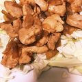 04eri08's cooksnap of when they made 夏はさっぱり☆鶏むね肉の梅肉生姜焼き.