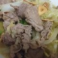 おむこさん's cooksnap of when they made ラム肉とキャベツのバタポン炒め.