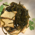 bisco1chan's cooksnap of when they made ヘルシー☆厚揚げと刻み昆布の煮物♪.