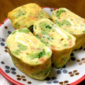YUKIKI☆'s cooksnap of when they made ブロッコリーと鮭フレークの卵焼き.