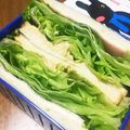 YUKIKI☆'s cooksnap of when they made あのコンビニ風レタスサンド。.