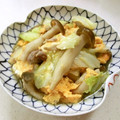あっこ姉's cooksnap of when they made キャベツと豚肉の白だし卵とじ.
