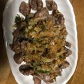 クックリックチック's cooksnap of when they made こりゃうまい！砂肝塩焼き ネギぽんで！.