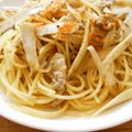 やっちーさん's cooksnap of when they made 甘辛豚ごぼう☆こってり和風パスタ.