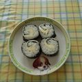 ラリー＆サラ's cooksnap of when they made チーズ海苔巻き.