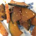 ゆか５６'s cooksnap of when they made (薄味)かぼちゃの甘辛焼き(覚書).