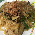 feelHAPPY?'s cooksnap of when they made 簡単！なすと豚肉のそうめんちゃんぷるー.
