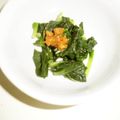 白いぐれーぷ's cooksnap of when they made ほうれん草のうにあえ.