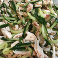 かなぴあ's cooksnap of when they made 簡単10分！ささみキュウリの梅しそ和え.