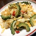 BlueRose♪'s cooksnap of when they made 【超簡単】残り野菜でピリ辛焼きそうめん.