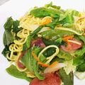 あんず7034's cooksnap of when they made レタスの外側の葉で塩焼そばを作ってみた.