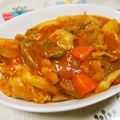 ジョンリークッカー's cooksnap of when they made リコピン!!鶏肉の豆トマト煮込み.