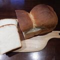 Ｐ子ママ's cooksnap of when they made 「ゆめちからブレンド」で山型食パン.