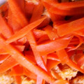 クックKSE3W1☆'s cooksnap of when they made にんじんと油揚げの炒め煮.