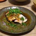 tonapan's cooksnap of when they made ブリのにんにく焼き☆タタキだれアレンジ.