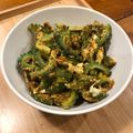 FINGERCHO's cooksnap of when they made 簡単カレー風味のゴーヤチャンプル.