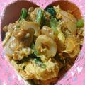 クック8OYXM5☆'s cooksnap of when they made 小松菜、しらす、キムチと卵のニンニク炒め.
