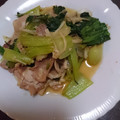 ★くまた★☆'s cooksnap of when they made 豚バラとえのきと青梗菜のにんにく醤油炒め.