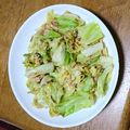 奈☆彡's cooksnap of when they made お母さんの♪甘いバターキャベツ炒め.