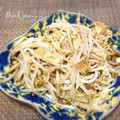 GoGo島みかん's cooksnap of when they made もやしのウェイパー炒め。.