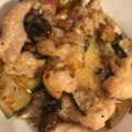 クックPVM5QM☆'s cooksnap of when they made 鶏肉とズッキーニのオイマヨ炒め♪.