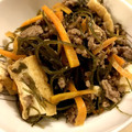 hane×2mama's cooksnap of when they made 主菜に格上げ↑↑切り昆布のそぼろ煮.
