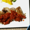 ともかも:B's cooksnap of when they made 不思議食感～梨の豚肉巻き✿トマトソース✿.