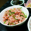 cocoroの扉's cooksnap of when they made 桜海老と新生姜の炊き込みご飯.