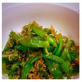 ♡watabeee♡'s cooksnap of when they made 万願寺とうがらしとじゃこのおばんざい。.