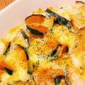 メダカの赤ちゃん's cooksnap of when they made 余りかぼちゃでとろ〜りチーズ焼き.