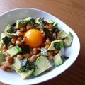 たかべえ's cooksnap of when they made アボカド納豆丼.
