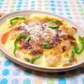 komomoもも's cooksnap of when they made クリームシチューを使って簡単ドリア♪.