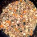＊にゃ〜＊'s cooksnap of when they made ひき肉と根菜☆野菜モリモリ丼.