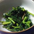 KAKO_KAKO's cooksnap of when they made モロヘイヤのお浸し.