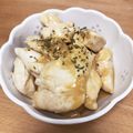 atsuke1014's cooksnap of when they made ササミ焼き味噌ニンニク和え.