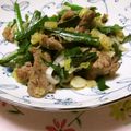 ともこキッチン's cooksnap of when they made 定食屋 牛肉とニラ炒め.